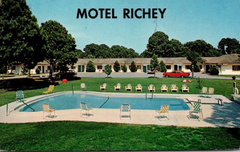 Florida New Port Richie The Richey Motel 1989