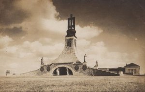 Salvkov Battle Monument Czech Republic Austerlitz RPC Postcard