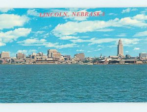 Pre-1980 PANORAMIC VIEW Lincoln Nebraska NE AF0423