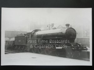 North Eastern Railway NER Steam Locomotive No.843 RP Ken Nunn Photocard