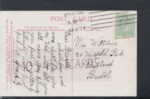 Genealogy Postcard - Wiltshire - 20 Westfield Park, Redland, Bristol RF4083