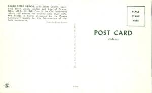 Scioto County, Ohio - Brush Creek Covered Bridge