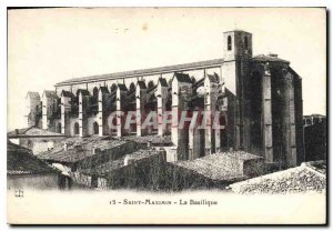 Postcard Old Saint Maximin Basilica