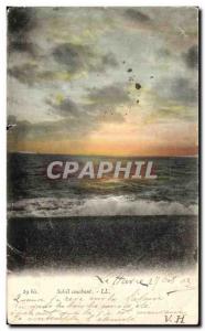 Old Postcard Le Havre Sunset