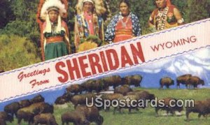 Sheridan, WY        ;      Sheridan, Wyoming 