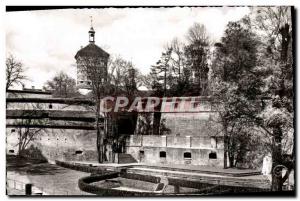 Postcard Modern Augsburg Freilichtbuhne mit rotem Tor