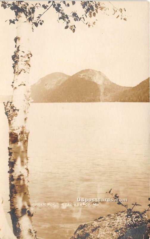 Jordan Pond in Seal Harbor, Maine