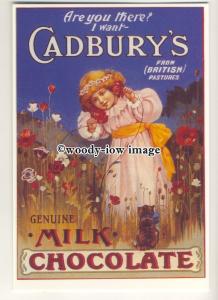 ad3646 - Cadburys - Girl In The Pasture - Modern Advert Postcard