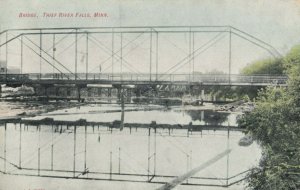 THIEF RIVER FALLS, Minnesota, 1908; Bridge