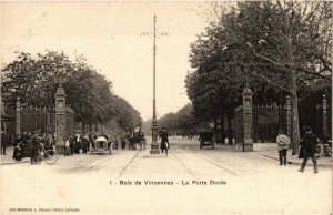 CPA Paris 12e Bois de Vincennes La Porte Dorée (478973) 