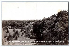 c1940's Potawatomi Inn Pokagon State Park Angola Indiana IN RPPC Photo Postcard