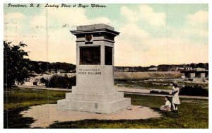 Rhode Island Providence , Landing Place Roger Williams