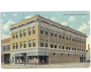 c1910 Masonic Temple Huron South Dakota SD Postcard
