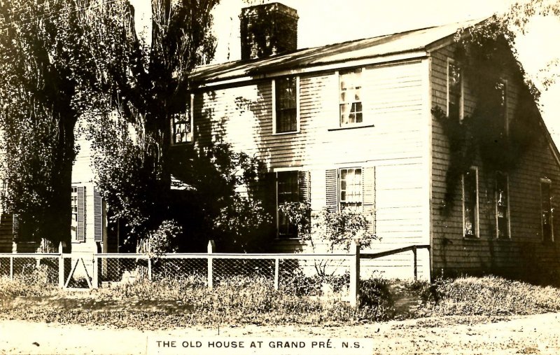 Canada - Nova Scotia, Grand Pre. Old House      *RPPC