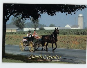 Postcard Greetings From The Amish Country, Pennsylvania