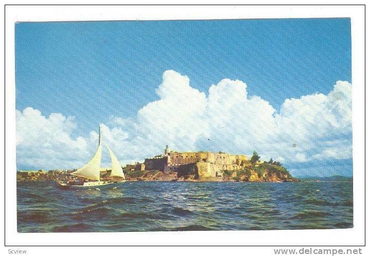 Morro Castle, San Juan,  Puerto Rico,   PU-40-60s