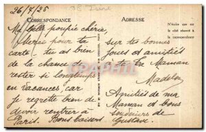 Old Postcard Bourg d Oisans View sue the Romanche and Pelvoux