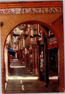 Postcard Spain Granada ancient arabian market