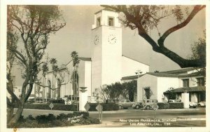 Los Angeles California New Union Passenger Station RPPC 1940s Postcard 21-11700