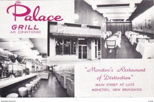 MONCTON , New Brunswick, Canada, 1930s-50s; Palace Grill Restaurant