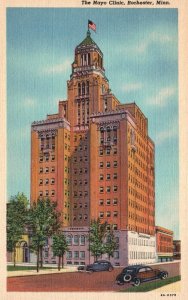 Vintage Postcard 1920's View of The Mayo Clinic Rochester Minnesota MN