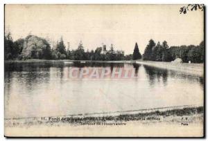 Postcard Old Bellevue Meudon Foret De Basin of the second terrace of the obse...