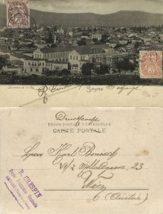 turkey, SMYRNA SMYRNE IZMIR, Le Centre de la Ville (1905) Postcard