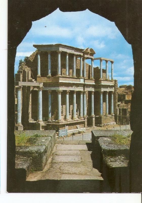 Postal 032379 : Merida. Escena Teatro Romano