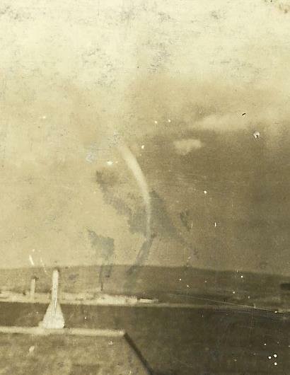 Merriman NEBRASKA RP 1914 TORNADO IN SKY! Cyclone Twister nr Gordon Cody NW NE