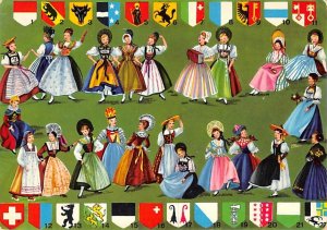 Costumes Suisses, Schweizer Trachten 