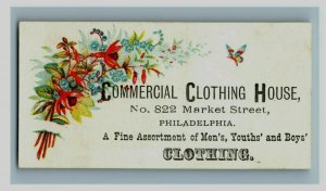 1870s-80s Commercial Clothing House Flowers Birds Image Lot Of 11 P218