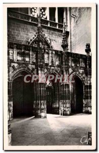 Old Postcard Rodez Interior of the Cathedral Jube