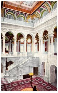 Washington D C   Entrance Hall of Library of Congress