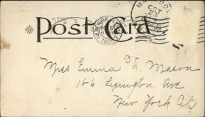 Marlborough NY ME Church c1905 Postcard