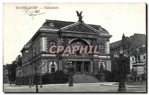 Old Postcard Kunsthalle Dusseldorf