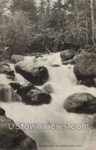 Horseshoe Falls, Fall River - Estes Park, Colorado CO