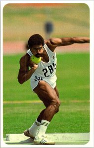 1983 Robinsons Sports Card Women's Shot Put Daley Thompson sk9196