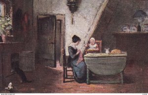 Happy In A Cottage, 1900-1910s; TUCK 9010