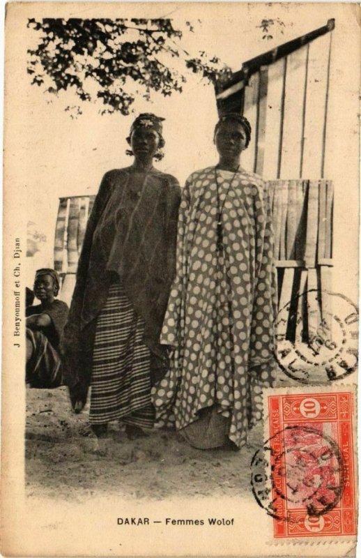 CPA AK Senegal-Dakar-Femmes Wolof (235410)