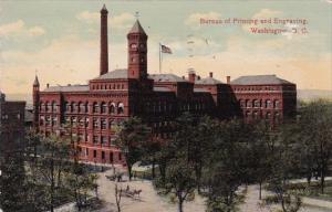 Bureau Pf Printing And Engraving Washington D C 1913