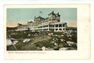 NH - Bretton Woods. Mt. Washington Hotel ca 1908  (crease)