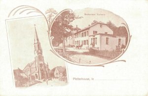 France Pfetterhouse Restaurant Tschann Litho 05.07