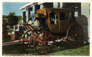 Old Time Stage Coach,Yellowstone National Park
