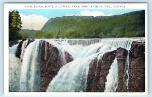 High Falls, Scott Highway PORT ARTHUR Canada Postcard