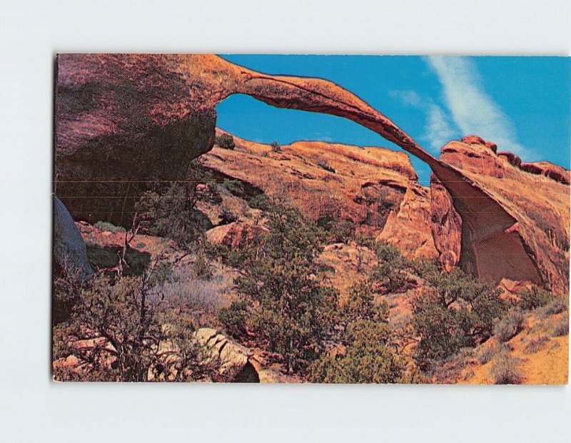 Postcard Landscape Arch, Arches National Monument, Utah