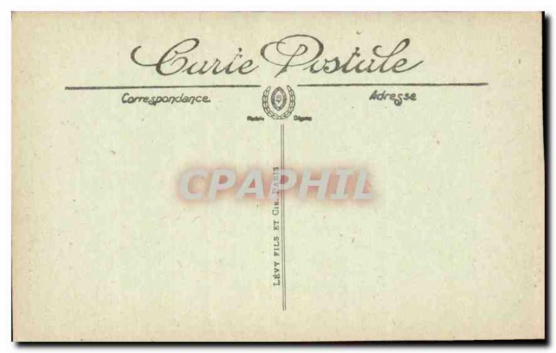 Postcard Old Approx Cauterets Cascade Lutour