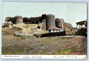 İzmir Aegean Turkey Postcard Mount Pagus Smyrna Levant Post Office c1910