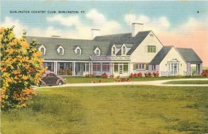 VT, Burlington, Vermont, Country Club, Curteichp No. 10248