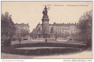 France Lyon Monument de la Republique