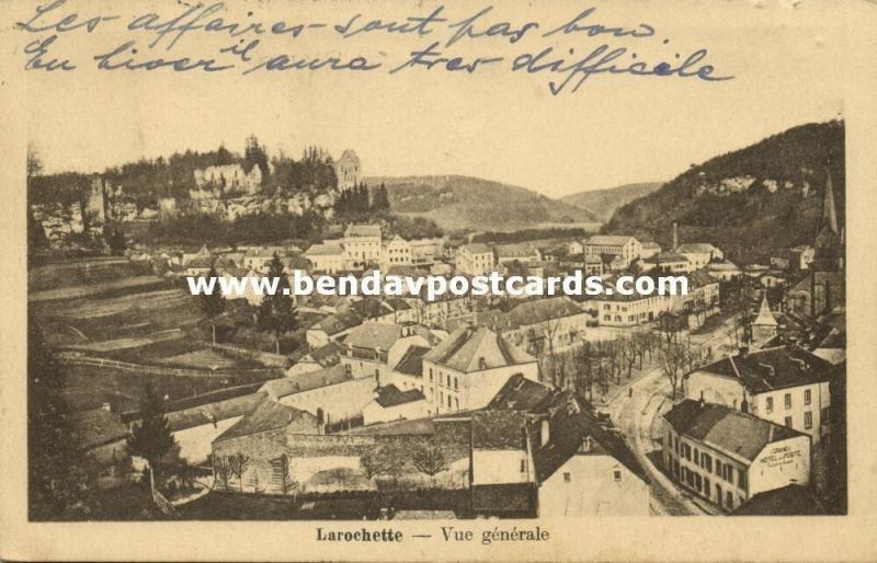 luxemburg, LAROCHETTE, General View (1931) Stamps